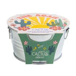 Buzzy Cactus Mini Basin Seed Grow Kit 1 pk