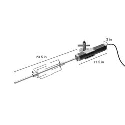 Breeo Aluminum Rotisserie Kit 35 in. L X 2 in. W 1 pk