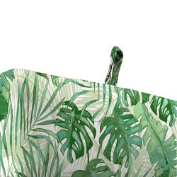 Jordan Manufacturing Green Tropical Polyester Chair Cushion 4 in. H X 22 in. W X 44 in. L