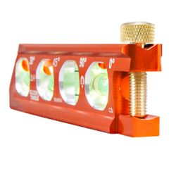 Klein Tools ACCU-Bend 6.25 in. Aluminum Magnetic Screw On Level 4 vial