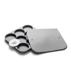 Outset Silicone Burger Patty Maker and Freezer Storage Tray
