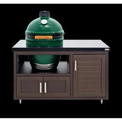 Big Green Egg Large Cooking Island Aluminum/Steel 32 in. H X 29 in. W X 50.4 in. L