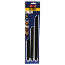 ARTU 6, 9 and 12 in. Tungsten Carbide Reciprocating Saw Blade Set 3 pk
