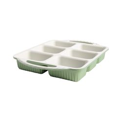 Nordic Ware Cardamom 9 in. W X 12 in. L Mini Loaf Pan Green 1 pc