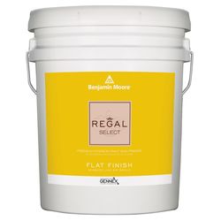 Benjamin Moore Regal Flat Linen White Paint Interior 5 gal