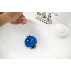 PlumbCraft Sink Plunger 9 in. L X 4 in. D