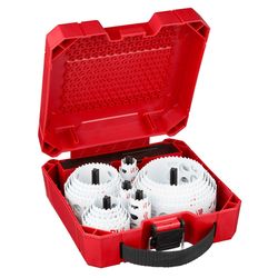 Milwaukee Hole Dozer Bi-Metal Hole Saw Kit Arbor Included