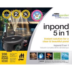 Pennington Aquagarden 0.4 HP 192 gph 120 V Pond Pump Kit