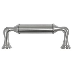 Laurey Kensington Bar Cabinet Pull 5-1/16 in. Brushed Satin Nickel Silver 1 pk