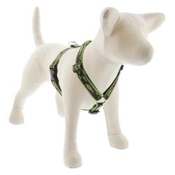 LupinePet Original Designs Multicolored Brook Trout Nylon Dog Harness
