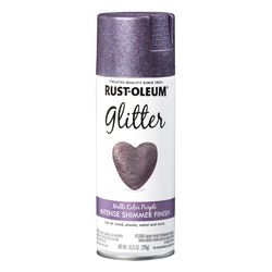 Rust-Oleum Imagine Glitter Purple Spray Paint 10.25 oz