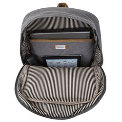Travelon Heritage Pewter Backpack 13 in. H X 17.5 in. W