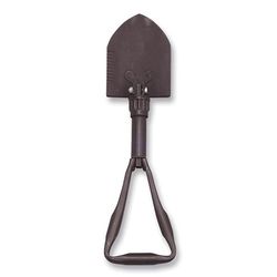 Stansport Black Folding Shovel 5 in. W 1 pk