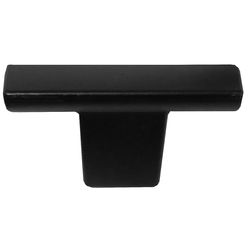 Laurey Cosmopolitan T-Shape Cabinet Knob 2 in. D 0.47 in. Matte 1 pk