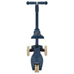 Retrospec Chipmunk Plus Unisex 3-Wheel Kick Scooter Navy Blue