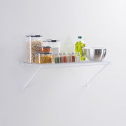 Rubbermaid 36 in. H X 16 in. W X 36 in. L Steel Mesh Shelf