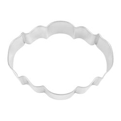 R&M International Silver Steel Cookie Cutter