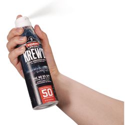 Ergodyne Krew'd White Sunscreen Spray 5.5 oz 1 pk