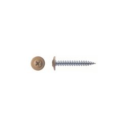 Big Timber No. 8 Sizes X 1-1/4 in. L Phillips Tan Fine Sharp Point Screws 166 pk