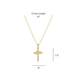 Montana Silversmiths Women's Northern Lights Cross Necklace