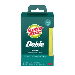 Scotch-Brite Medium Duty Cleaning Pad For All Purpose 4.3 in. L 3 pk