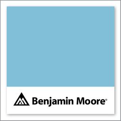 Benjamin Moore Aquarium Blue 2058-50