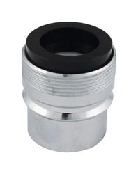 Plumb Pak Dual Thread 15/16 in.-27M x 55/64 in.-27F Chrome Plated Dishwasher Adapter