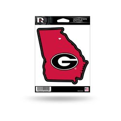 Rico Red Georgia Bulldogs Sticker 12 pk