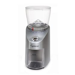 Capresso Semi-Gloss Metallic Stainless Steel 11 oz Coffee Grinder