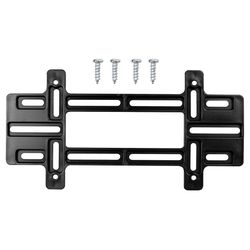 Custom Accessories Black Plastic License Plate Mounting Bracket