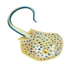 Safari Ltd. Incredible Creatures Blue Spotted Ray Toy Blue/Tan