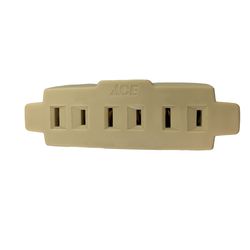 Ace Polarized 3 outlets Adapter 1 pk