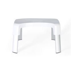Better Living White Plastic Toilet Stool