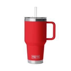 YETI Rambler 35 oz Rescue Red BPA Free 2.0 Straw Mug