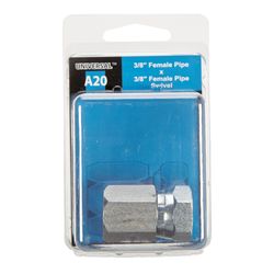 Apache Steel 3/8 in. D X 3/8 in. D Hydraulic Adapter 1