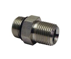 Apache Steel 5/8 in. D X 1/2 in. D Hydraulic Adapter 1 pk