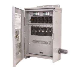 Reliance Controls Pro/Tran 2 30 amps 120/240 V 6 space 6 circuits Surface Mount Transfer Switch