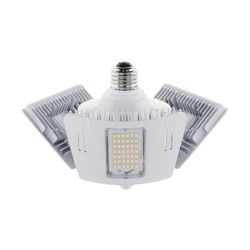 Satco . Wide Surface E26 (Medium) LED Motion Sensor Utility Light Cool White 60 Watt Equivalence 1 p