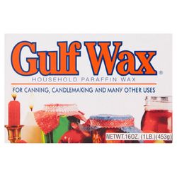 Gulfwax Wide Mouth Paraffin Wax 16 oz 1 pk