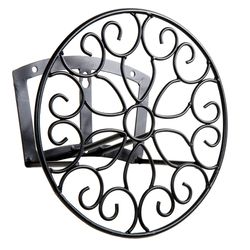 Panacea 100 ft. Black Wall Mounted Hose Hanger
