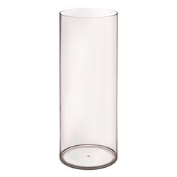 Creative Co-Op Clear Cylinder Table Decor 20 in.
