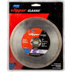 Norton Clipper 7 in. D X 5/8 and 7/8 in. Diamond Continuous Rim Diamond Saw Blade 1 pk