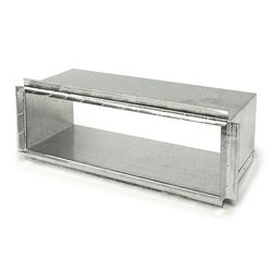 GAF Master Flow 10 in. D 30 Ga. Galvanized Steel Stack Duct Starting Collar