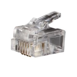 Klein Tools RJ-11 Crimp Plug Connector 25 pk