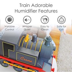 Crane Train Ultrasonic 1 gal 250 sq ft Ultrasonic Humidifier