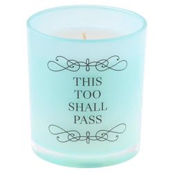 Karma Blue Tropical Breeze Scent This Too Shall Pass Candle 10.5 oz