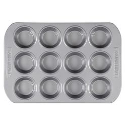 Farberware Muffin Pan Gray 1 pc