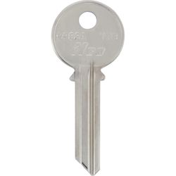 HILLMAN Traditional Key House/Office Key Blank 130 Single For Yale Locks Silver