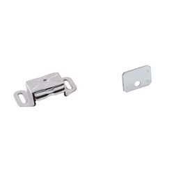 Amerock 1/2 in. H X 1 in. W X 2-3/16 in. D Aluminum Single Magnetic Catch