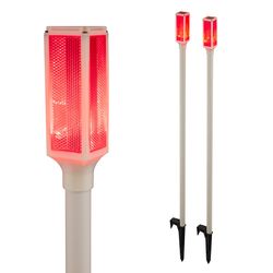 Alpine Solar Powered 0.72 W LED Driveway Marker 2 pk